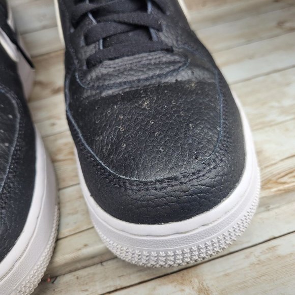 Nike Air Force 1 LV Men's size 9 Black White low top Athletic Shoes - Picture 9 of 16